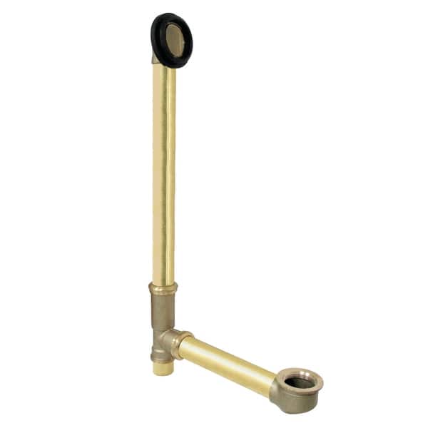 16" Tube for Tub Overflow Drain with Gasket in Rough Bed Bath